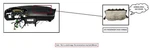 Passenger Blk Dash Air Bag Oem 17-23 CX-5 KB7W57K50C Used. Price: $75.00.