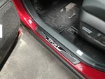For Mercedes-benz Accessories Car Door Scuff Sill Cover Panel Step Portector X4 New. Price: $39.99.