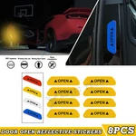 Door Open Night Luminous Protective Guard Decals For Chevy Camaro Corvette Cruze New. Price: $8.92.