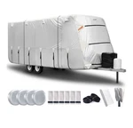 Fruno Oxford Fabric Travel Trailer Cover Rv 27'-30' Waterproof New. Price: $104.25.