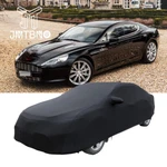 Indoor Stain Stretch Black Car Cover Dustproof W/bag For Aston Martin Rapide Htn New. Price: $125.09.