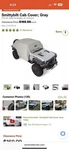 Smittybilt Water Resistant Cab Cover For 2018-2023 Jeep Wrangler Jl 4 Door Gray Used. Price: $75.00.
