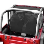 For Jeep Wrangler 97-06 Steinjager Teddy Truckster Black Top Solar Screen New. Price: $194.99.