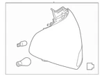 Genuine Mercedes-benz Rear Lamp Combination 177-906-73-00 New. Price: $254.06.