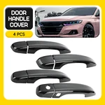 4X Lh Exterior Door Handle Cover Trim Carbon Fiber For 2018-2022 Honda Accord New. Price: $18.99.