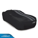 Coverking Black Satin Stretch Car Gray Stripes 2010-2015 Camaro Coupe New. Price: $519.99.