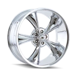 Ridler 695 Chrome 20X8.5 5-120.65 0MM 83.82MM New. Price: $460.99.