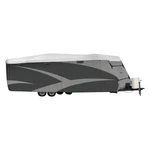 Adco Designer Series Travel Trailer Cover Gray White Roof, Up To 28'6" New. Price: $555.73.