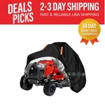 Tearproof 210D Polyester Riding Mower Cover - Elegant Outdoor Protection, 75"L New. Price: $36.99.