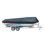 Lablt Boat Cover V-hull Runabouts Black Yacht 420D Waterproof 11-13FT New. Price: $23.47.