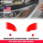 Precut Headlights Protection Clear Covers Bra Film Kit Ppf Fits 2007-2012 Acadia New. Price: $40.49.