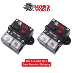 Pack 300 Amp 12-48V Dc Inline Circuit Breaker With Cover Car/audio/boat/solar New. Price: $31.99.
