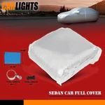 Fits Sedan Full Car Cover Waterproof Protection Anti-uv Rain Snow Scratch New. Price: $33.50.