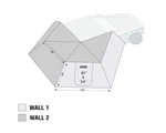 Overland Vehicle Systems 18239909 Nomadic 270 Lt Awning Wall Passen New. Price: $201.23.