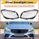 Pair For 2019-2022 Mercedes-benz Class W205 Clear Headlight Lens Lamp Covers New. Price: $69.69.