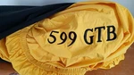 Car Ferrari 599 Gtb In Yellow By California Covers With Bag Used. Price: $115.00.
