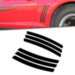 Xotic Tech 6PCS Car Body L&r Side Vent Insert Stripe Decal Vinyl Inlay Sticker New. Price: $18.74.