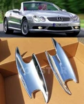Deluxe X2 Chrome Door Handle Bucket Covers Mercedes R230 C215 C209 Slk Cl New. Price: $27.79.