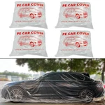 Disposable Car Covers Clear Plastic, Universal Fit, 4PACK, Rain & Dust New. Price: $35.68.