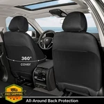 Coverado Car Seat Covers Universal Fit Suv Truck Leather Black-white New. Price: $117.99.