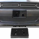Front License Plate Bracket Base Accessories For Dodge Challenger 2010+ Carbon New. Price: $27.99.
