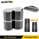 4X Antiscratch Carbon Fiber Door Plate Sill Scuff Cover Sticker Accessories New. Price: $10.44.