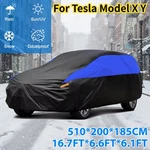 Full Car Cover For Tesla Model X Y Snow Dust Uv All Weather Protection Blue New. Price: $36.89.