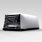 Amazon Protection Capsule Car Cover Moderate Outdoor Uv Rain Dust 177"X82 X62" New. Price: $381.99.