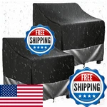 Harborway 2-PACK Waterproof Patio Chair Covers All-weather For Home New. Price: $53.11.