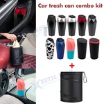 Leak-proof Car Trash Can W/lid Pop Up Waste Litter Storage Holder Bin Combo Kit New. Price: $11.94.