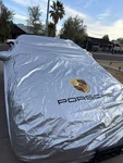 Porsche 982 Boxster Cayman Oem Genuine Original Silver Guard Outdoor Car Cover Used. Price: $285.00.