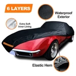 Layer Custom Car Cover For Chevrolet Corvette C3 1968-1983 All-weather Outdoor New. Price: $63.99.