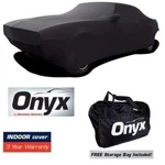 Onyx Black Satin Car Indoor Cover Stretch Fits 1ST Gen 67-69 Camaro's New. Price: $219.99.
