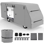 29FT-32FT Travel Trailer Rv Camper Cover Non-woven Fabric Waterproof Protable New. Price: $148.08.