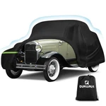 Qunsunus Waterproof Car Cover Ford Model Coupe/roadster, Black New. Price: $107.75.