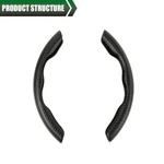 2PCS 15"/38CM Steering Wheel Cover Anti-slip Carbon Fiber Auto Accessories New. Price: $14.54.