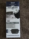Frostguard Xtend Car Windshield COVER,55-66"X41", Ext Panels, Black New. Price: $26.99.