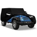 For Jeep Wrangler Jk Jl 2 / 4 Door Car Cover Dust Uv Waterproof Protection New. Price: $36.89.