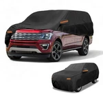 Car Cover All Weather Ford Expedition Black 190T-PU With Left Zipper New. Price: $45.11.