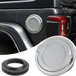 Silver Door Filler Gas Cap Cover Fuel Tank For 2018+ Jeep Wrangler Jlu Metal New. Price: $28.99.