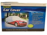 Highland #94802 Premium Car Double Layer Cover With Storage Bag, New. Price: $19.99.