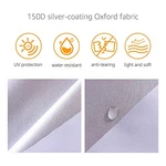 Amazon Basics Weatherproof Car Cover 150D Oxford Up To 170" DS-CC04 Silver Used. Price: $32.30.