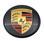 Porsche 991 992 Black Center Lock Hub Cap Gold Crest Genuine 9P1601349BJE1 New. Price: $125.00.