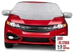 Gintenco Car Windshield Snow Cover, Frost Ice Windscreen Large (61"W X 49"H) New. Price: $24.75.