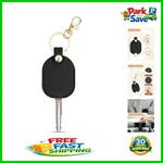 Elegant Leather Car Key Cover Durable Protector With Iron Ring, Black, 2-PACK New. Price: $10.79.