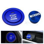 Blue Aluminum Engine Start + Cigarette Lighter Nitrous Button Trim For Subaru New. Price: $14.99.