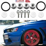 Jdm Silver Quick Release Fasteners Car Front Bumper Fender Hatch Lids Universal New. Price: $9.99.