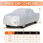 Neverland Pickup Truck Cover Waterproof Snow Sun Uv Rain Dust Wind Protect S-2XL New. Price: $43.92.