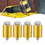 Gold Hood Spacer Riser Motor Aluminum Alloy Engine Ventilation New. Price: $13.95.