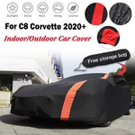 For 2020-2025 Chevy Corvette C8 Full Car Cover Outdoor All Weather Protection New. Price: $79.99.